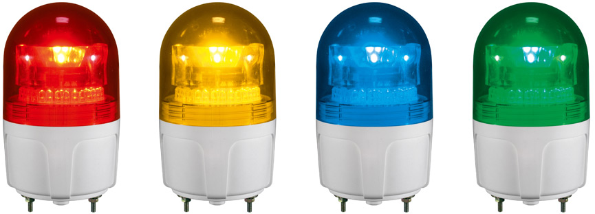 LED回転灯 ニコフラッシュS - 直径90mm - LED回転灯.com